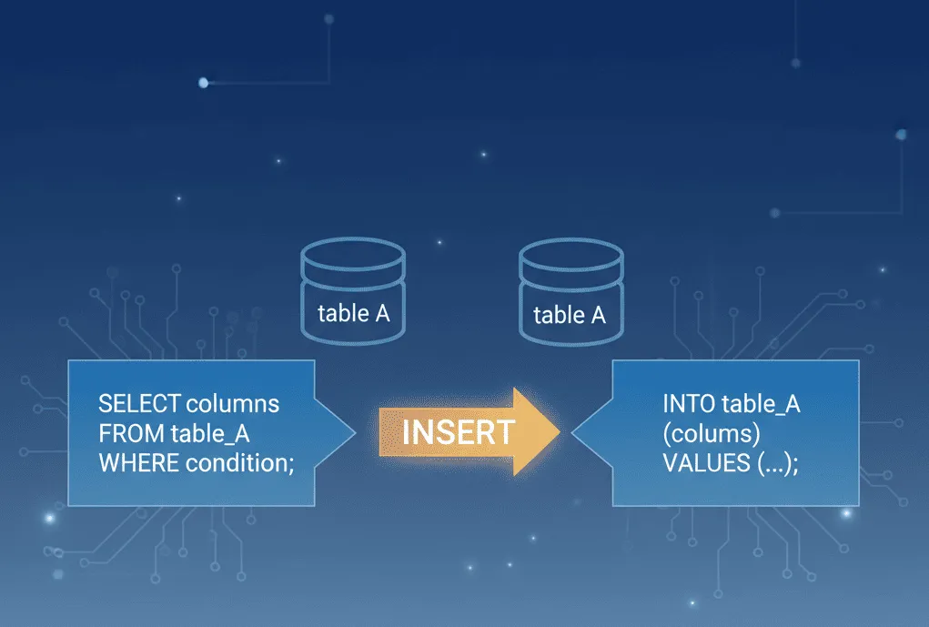 【Oracle】SELECT結果を同一テーブルへINSERTする