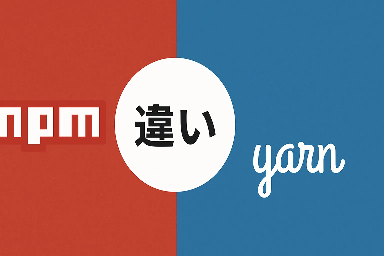 npmとYarn、開発者が知るべき違いとは？