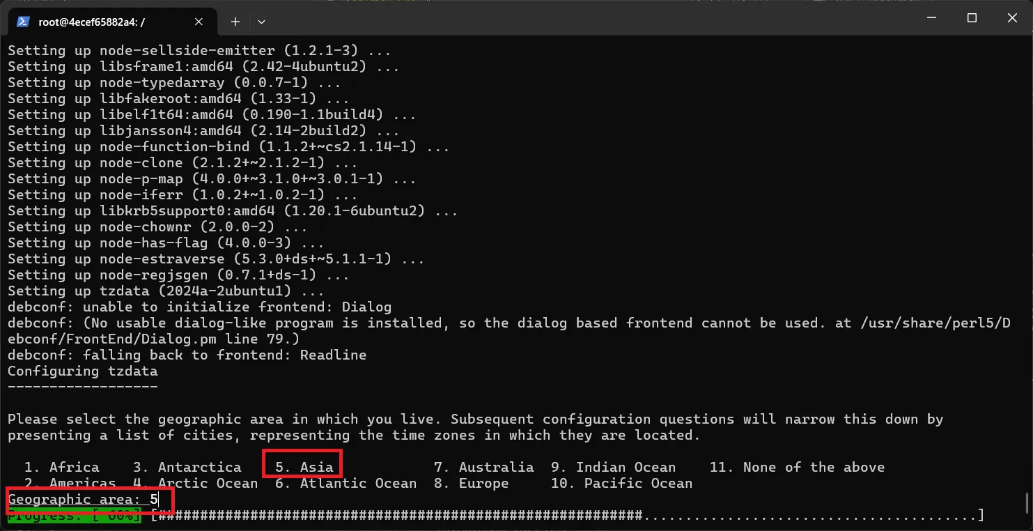 タイムゾーン設定1